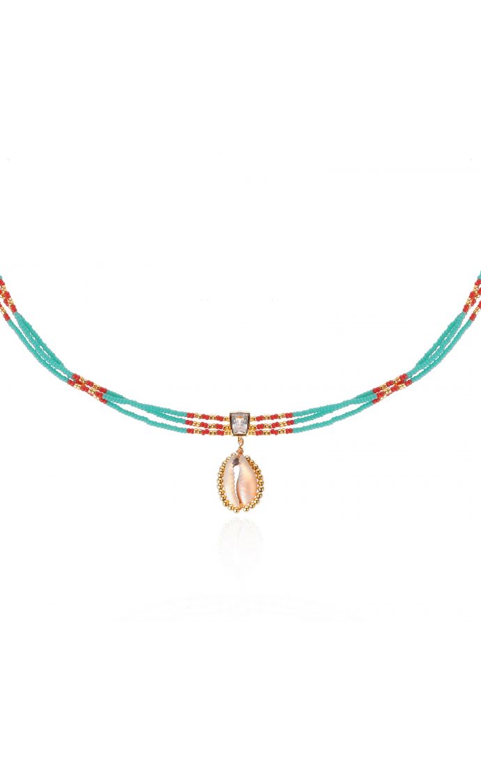 Hipanema Collier Nymphe Turquoise