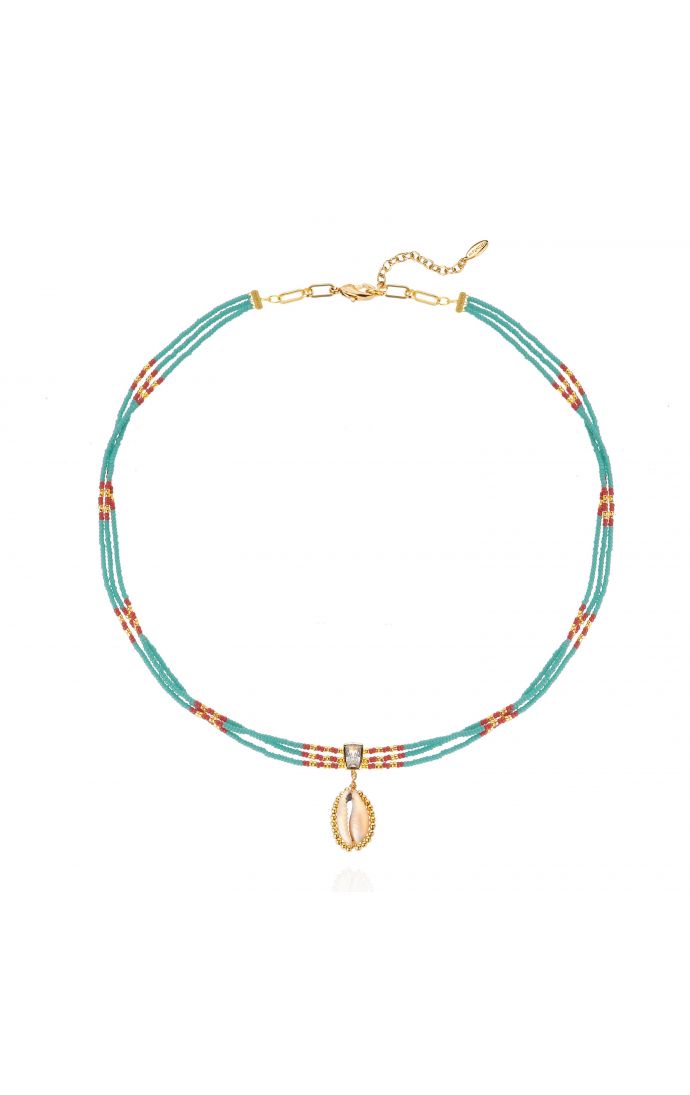 hipanema Collier Nymphe Turquoise