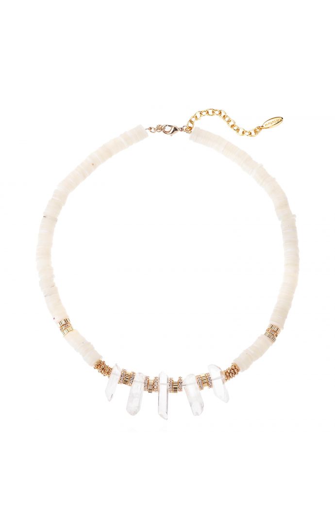 hipanema Collier Oscar Blanc