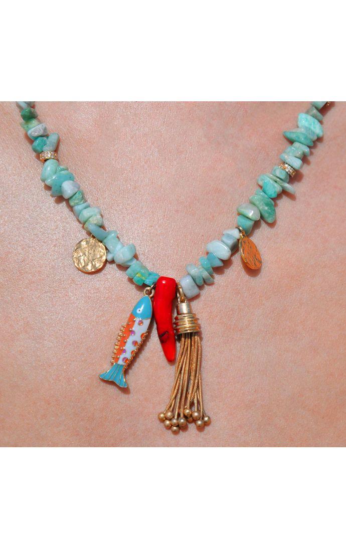Hipanema Collier Panyee Turquoise