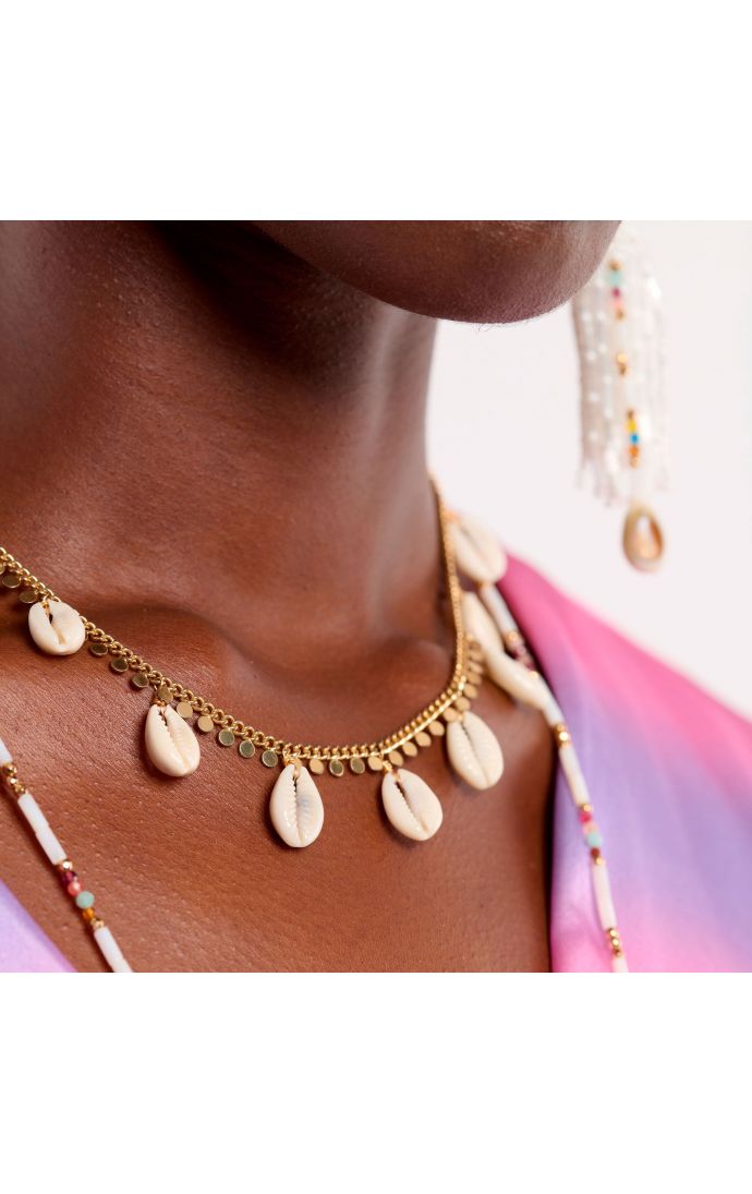 Hipanema Collier Patchanga Doré