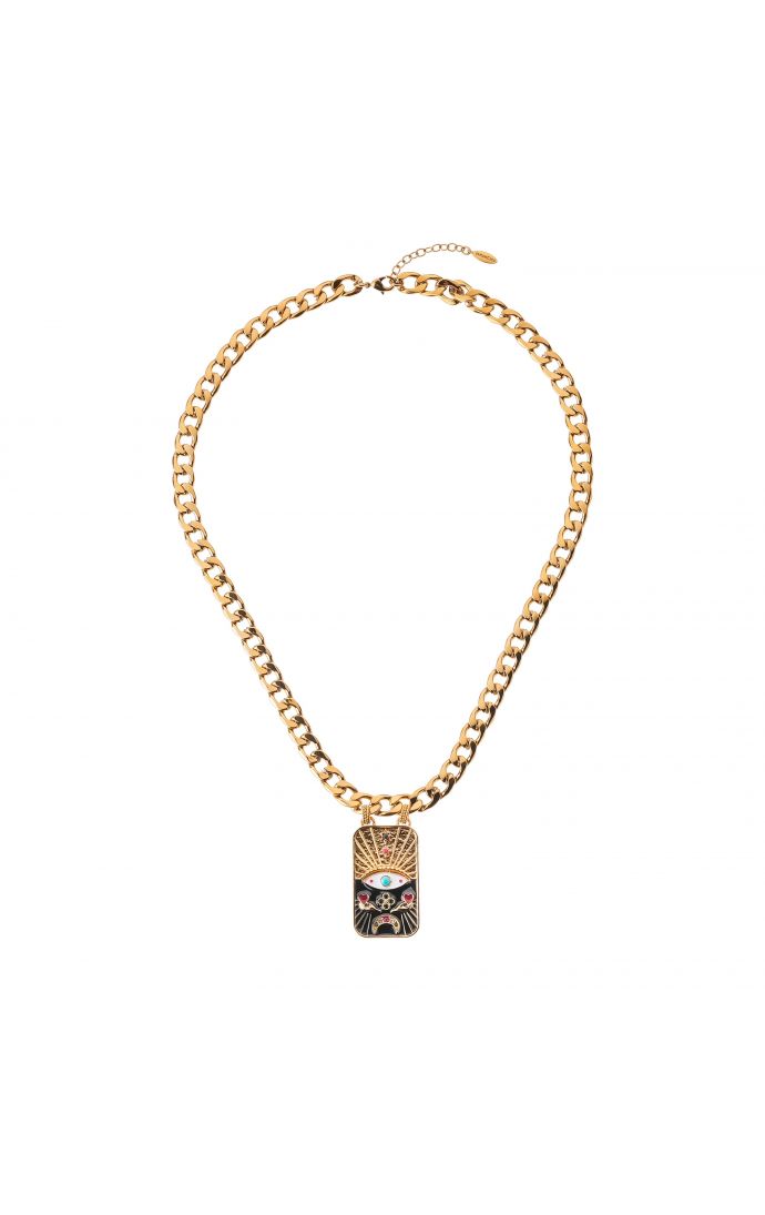 Hipanema Collier Pharaon Noir
