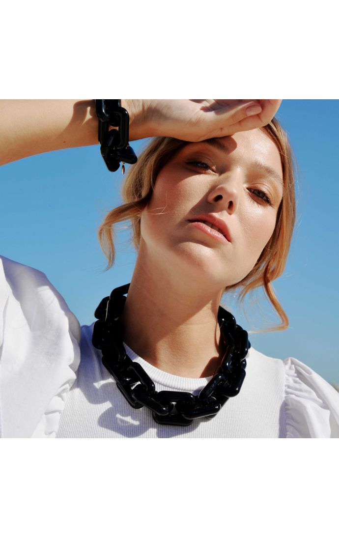 Hipanema Collier Rhymes Noir