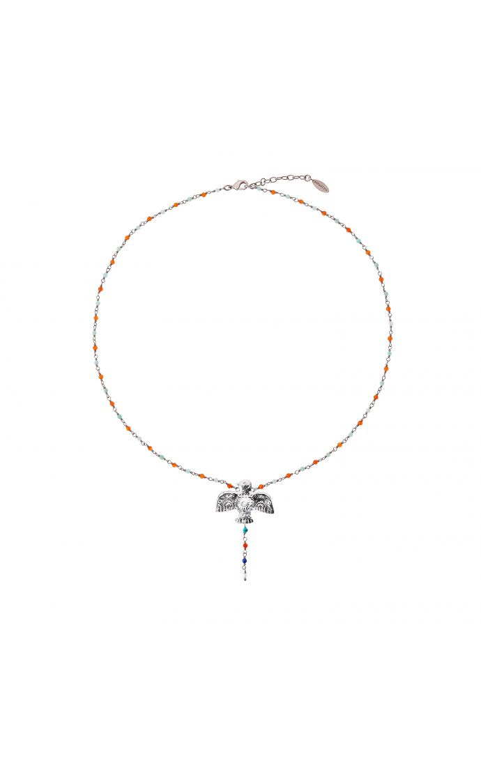 Hipanema Collier Rosaria Argenté