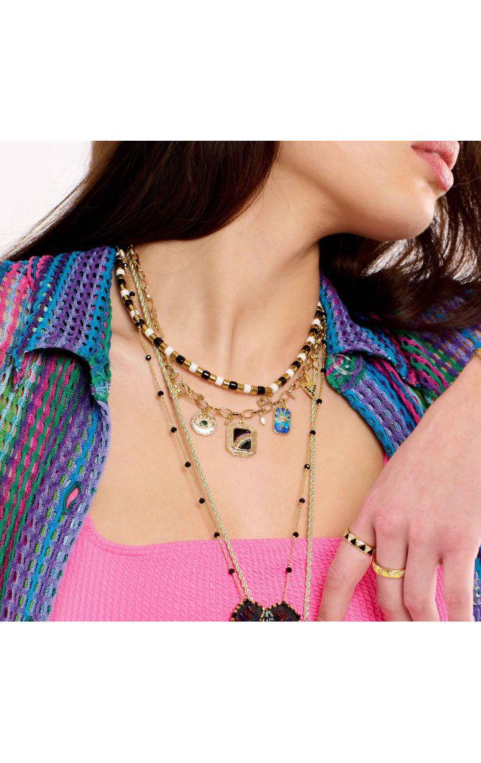 Hipanema Collier Sarbakane Noir