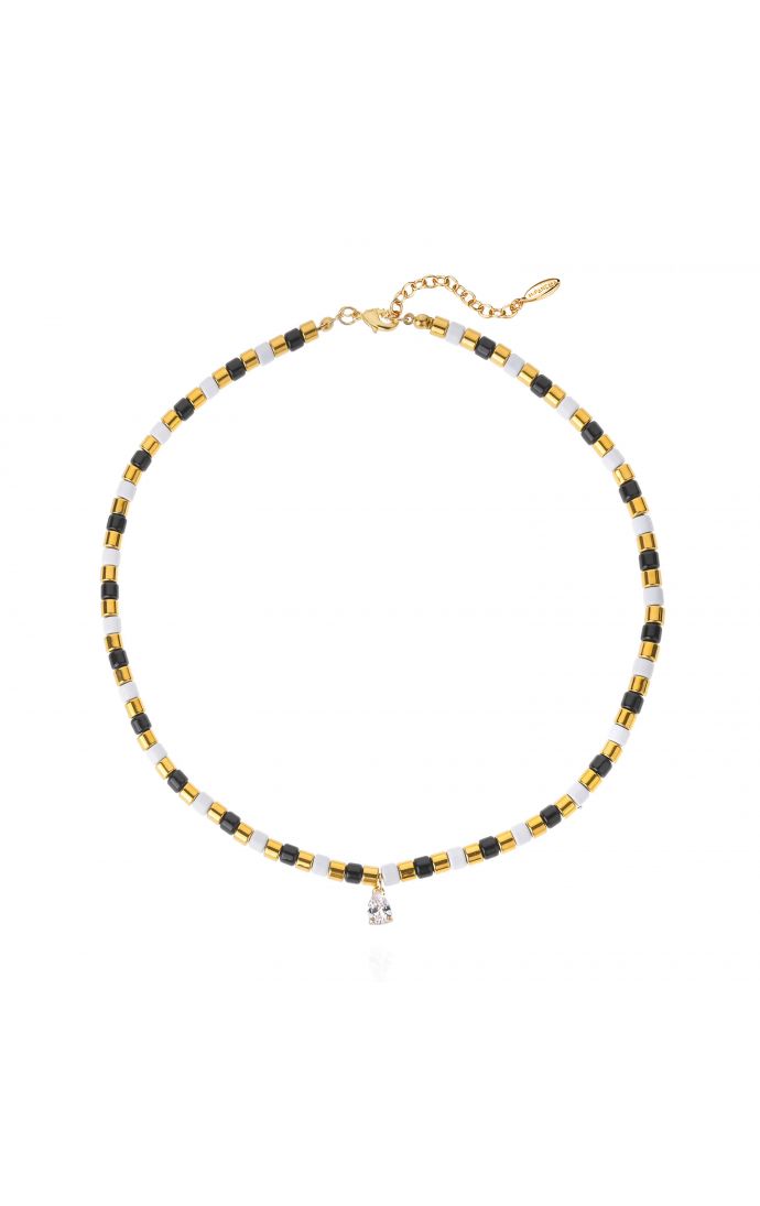 hipanema Collier Sarbakane Noir