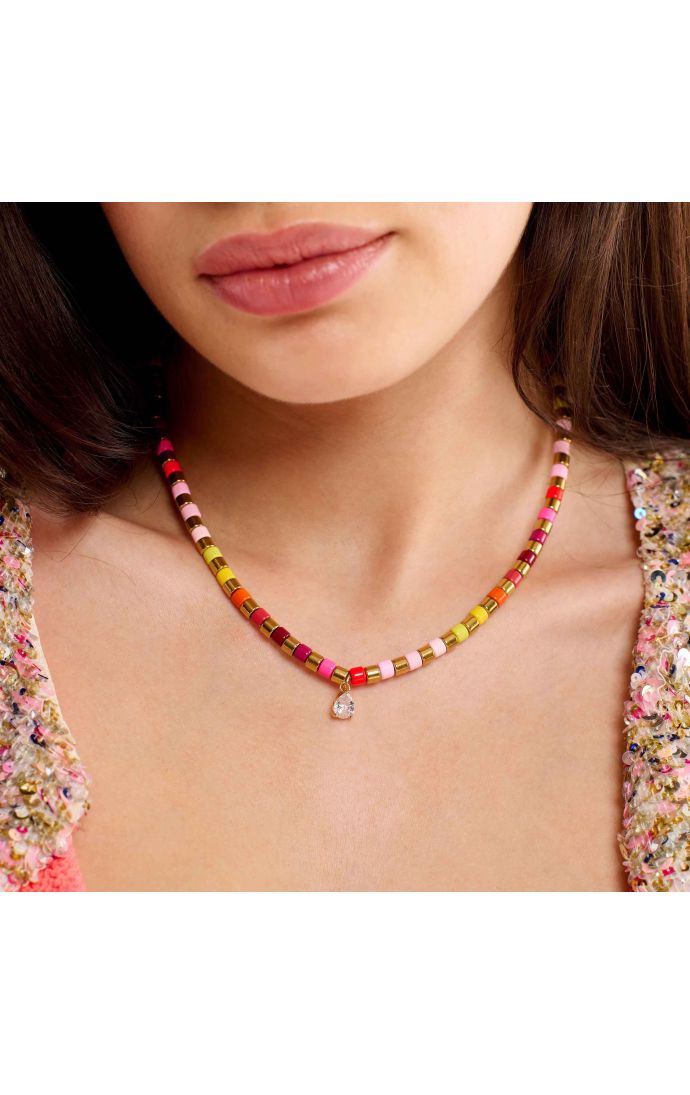 Hipanema Collier Sarbakane Rose