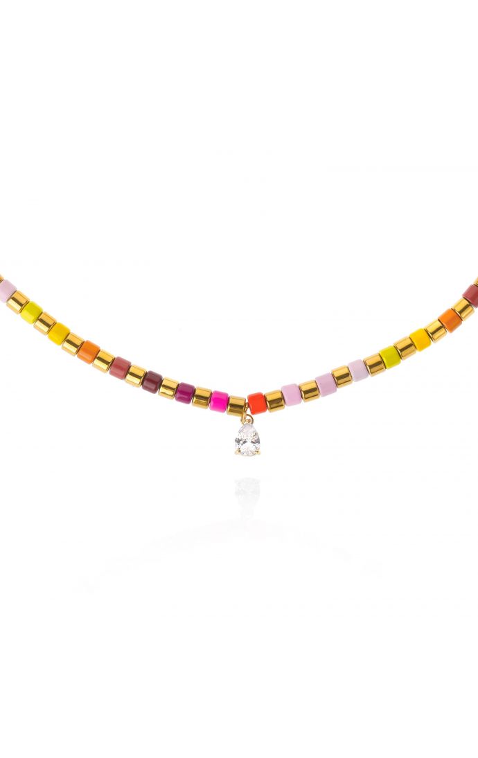 Hipanema Collier Sarbakane Rose