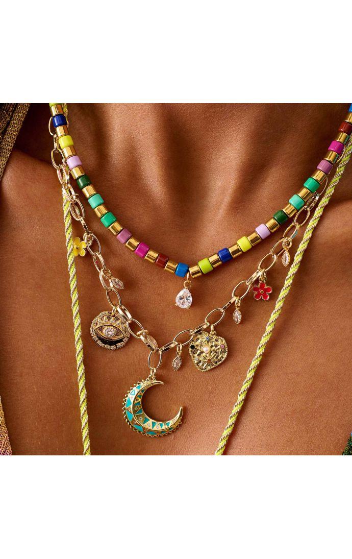 Hipanema Collier Sarbakane Vert