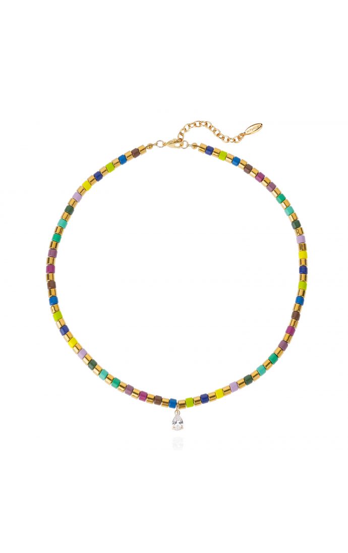 hipanema Collier Sarbakane Vert