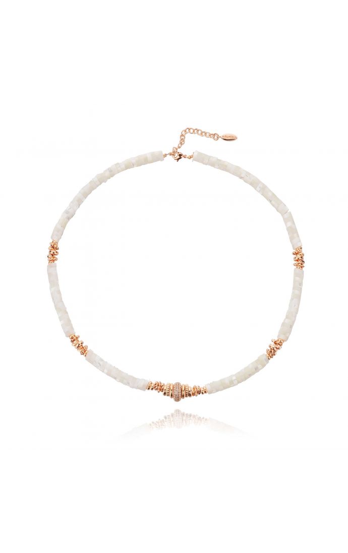 hipanema Collier Sharky Blanc