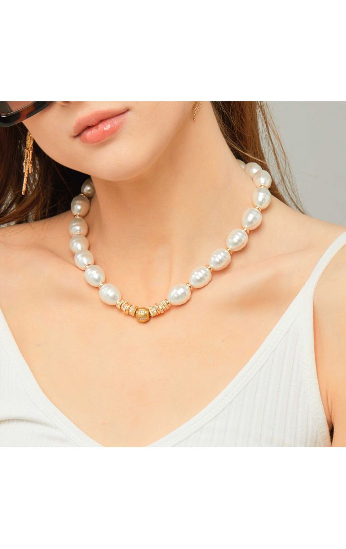 Hipanema Collier Sirena Blanc