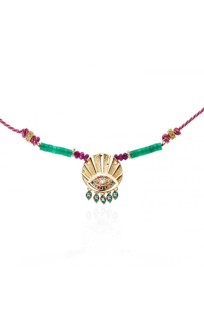 Hipanema Collier Spectacular Vert