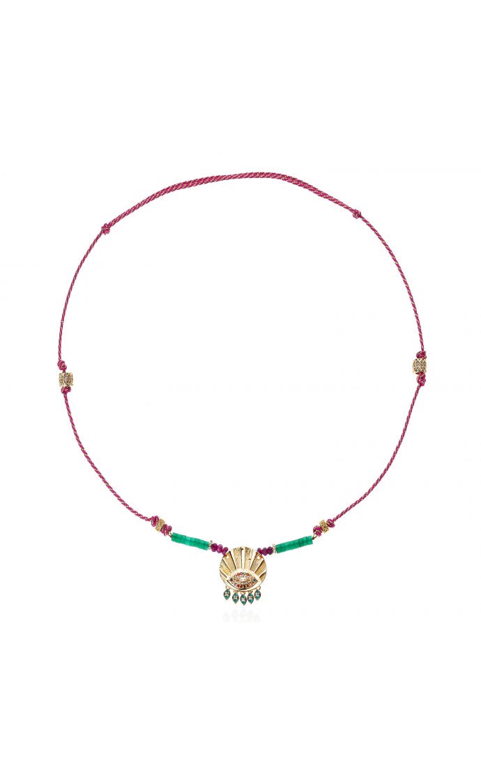 hipanema Collier Spectacular Vert