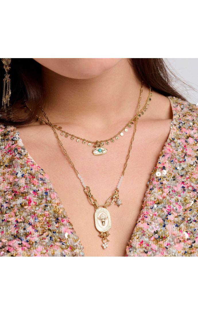 Hipanema Collier Tauri Blanc