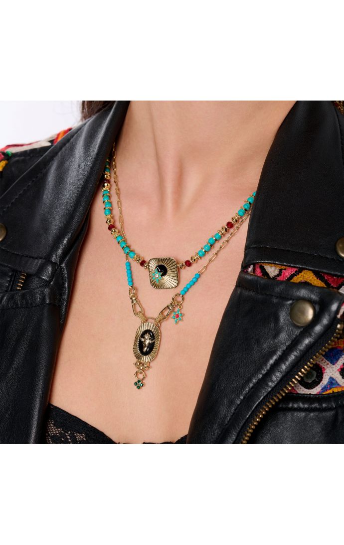 Hipanema Collier Tauri Noir