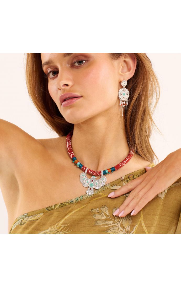 Hipanema Collier Teeby Argenté