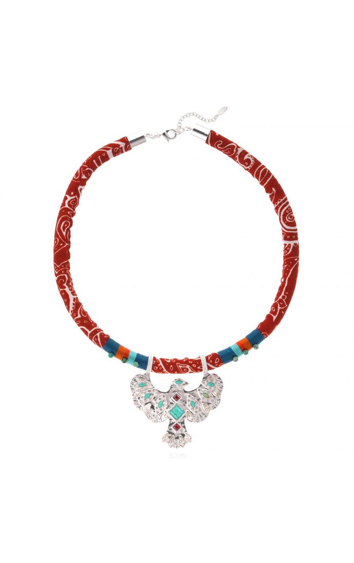 hipanema Collier Teeby Argenté