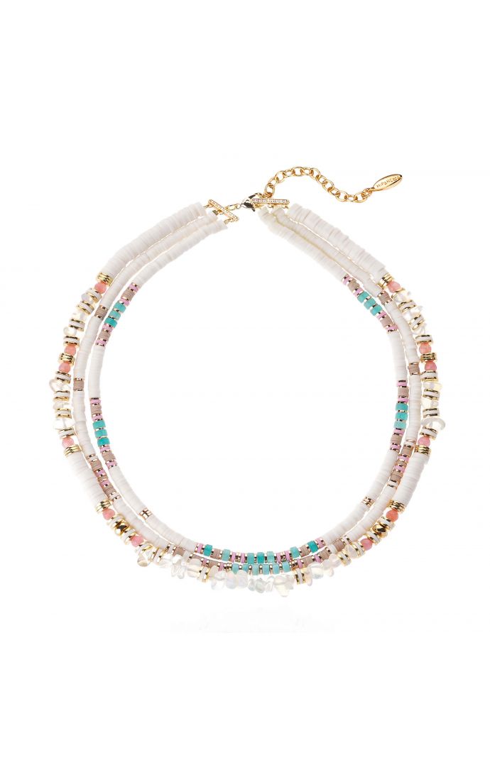 hipanema Collier Trion Blanc