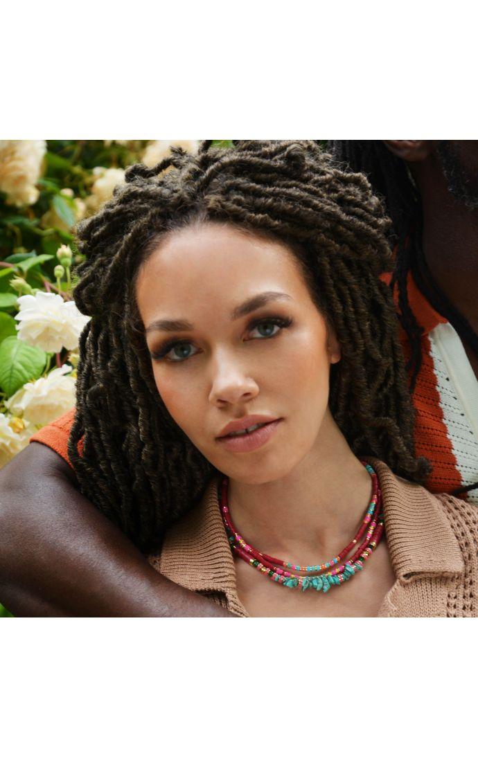 Hipanema Collier Trion Grenat