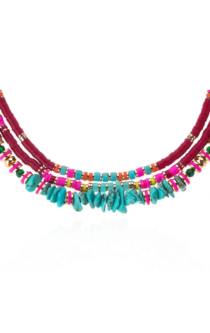 Hipanema Collier Trion Grenat