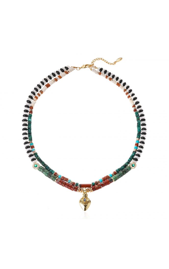 hipanema Collier Twinsy Terre