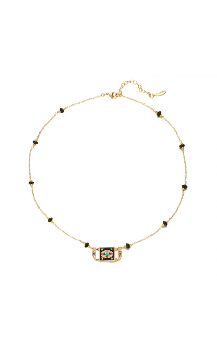 hipanema Collier Venera Noir