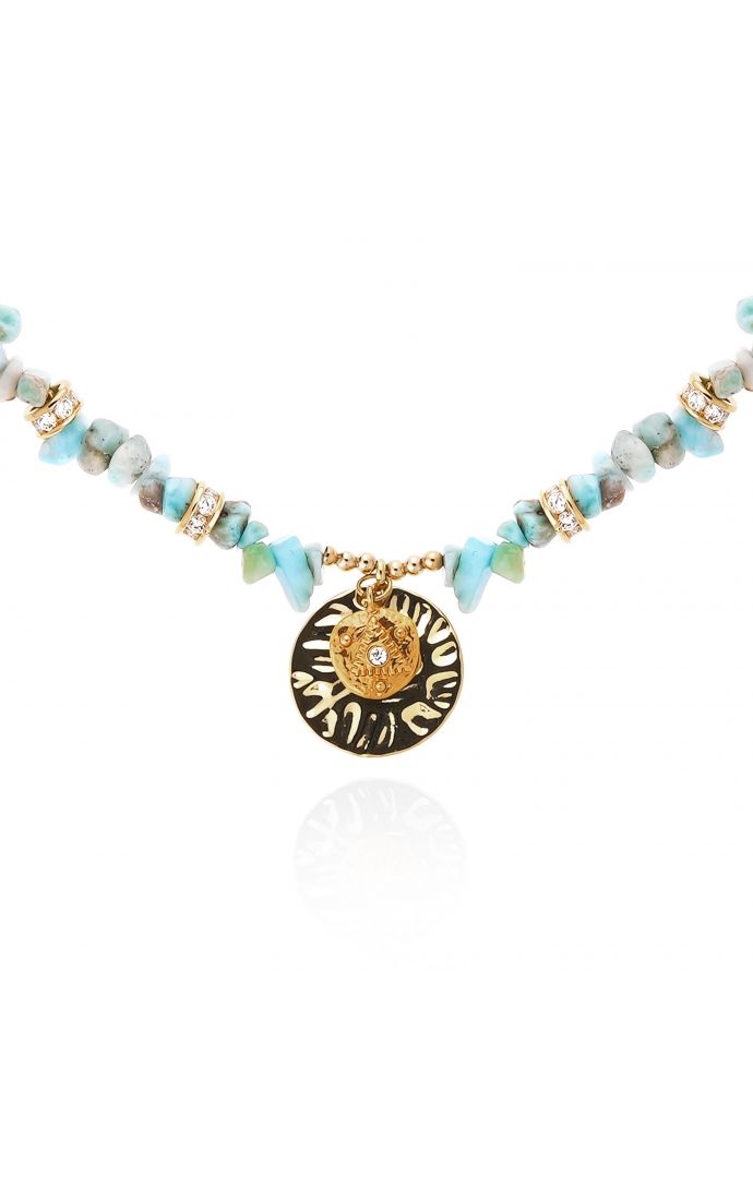Hipanema Collier Victor Turquoise