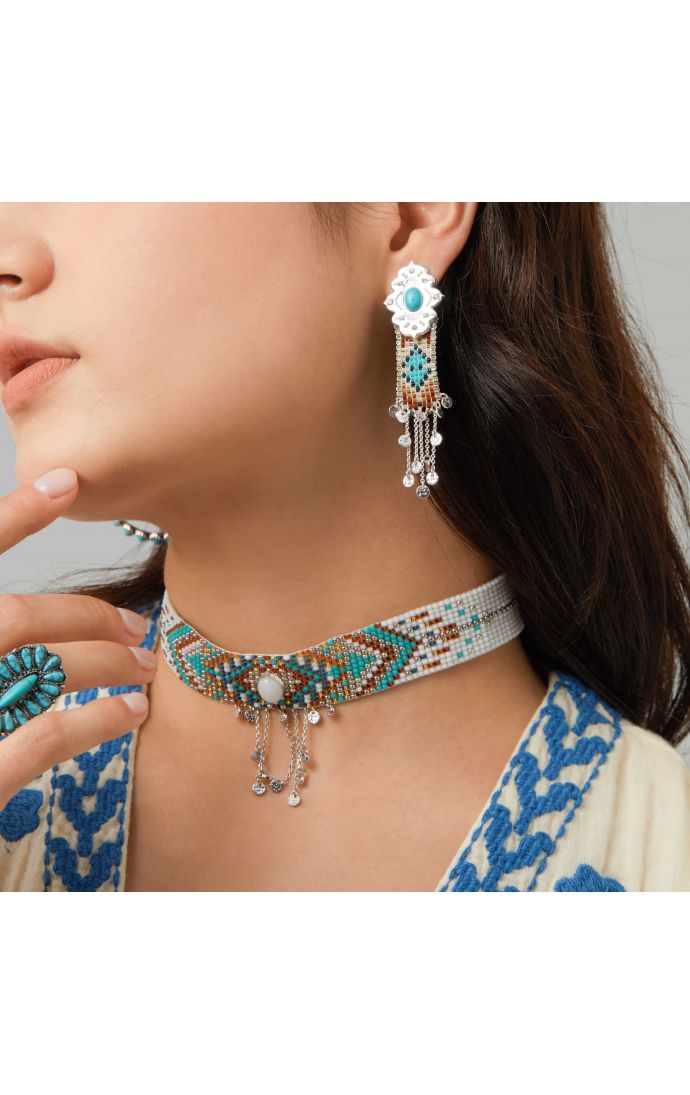 Hipanema Collier Wilma Argenté