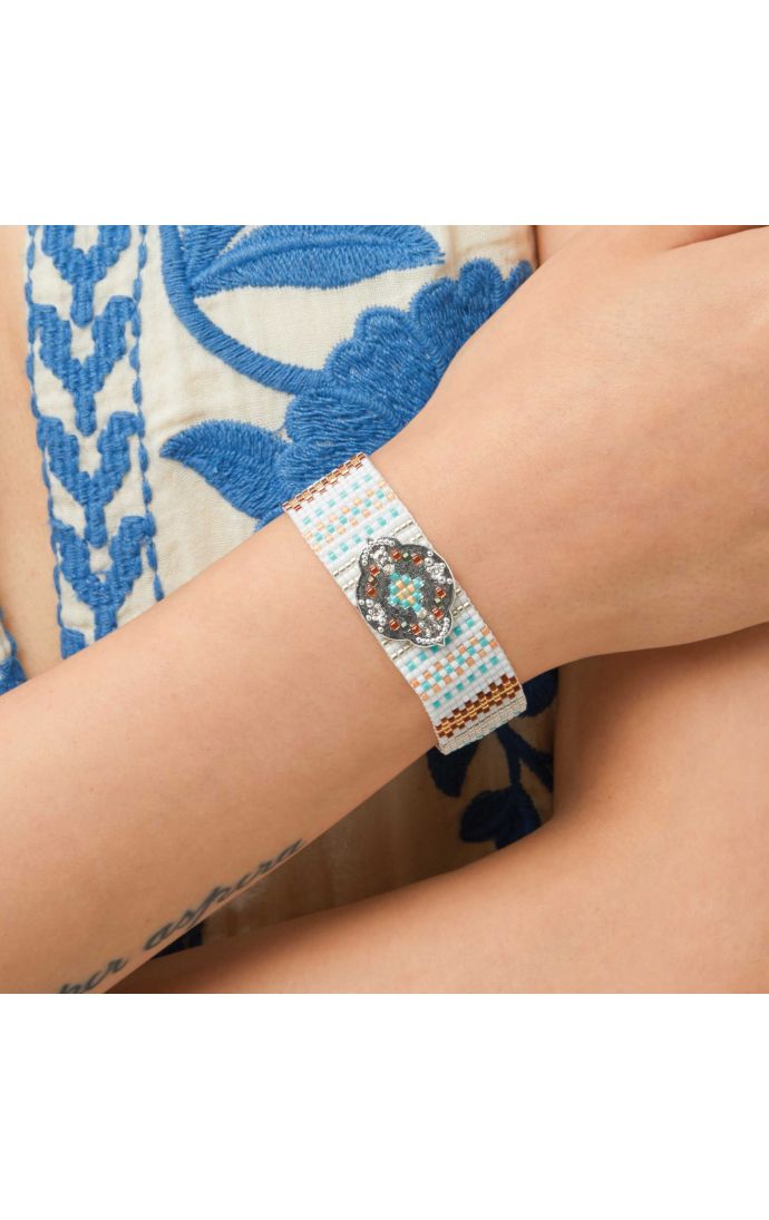 Hipanema Manchette Alonzo Argenté