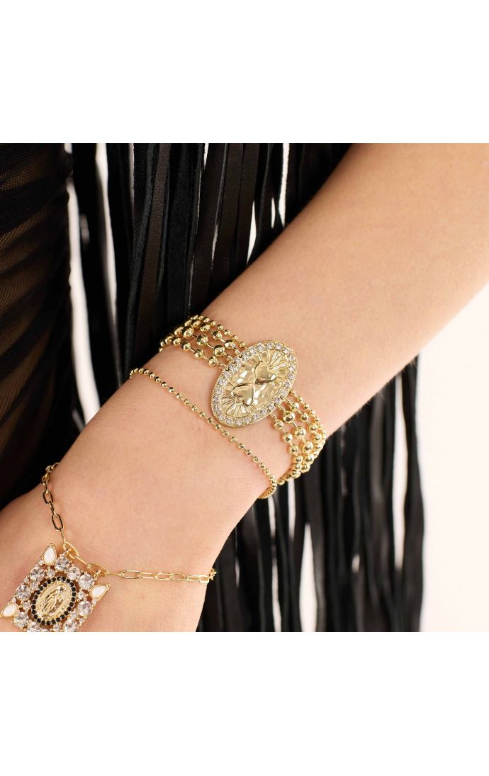 Hipanema Manchette Begining Doré