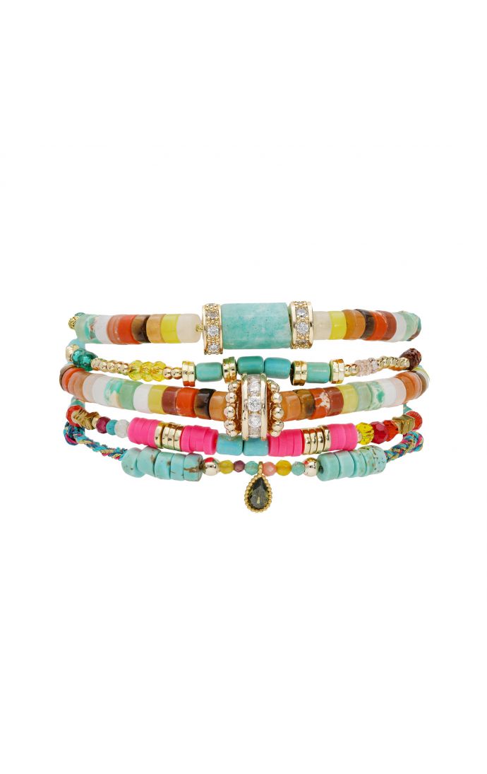 hipanema Manchette Cashmeere Multicolore