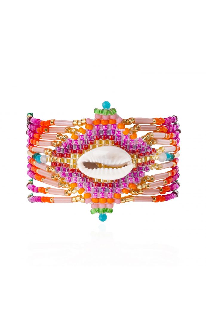 hipanema Manchette Chokohona Fuschia