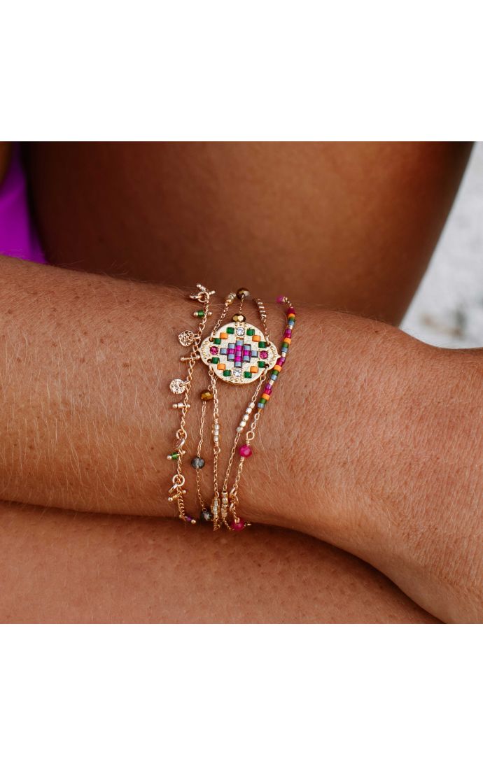 Hipanema Manchette Goldville Doré