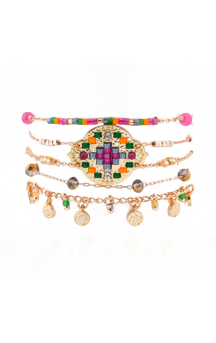 hipanema Manchette Goldville Doré