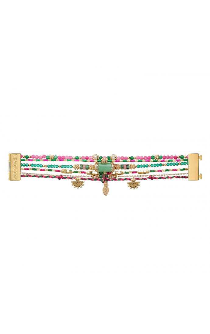 Hipanema Manchette Kanelle Rose