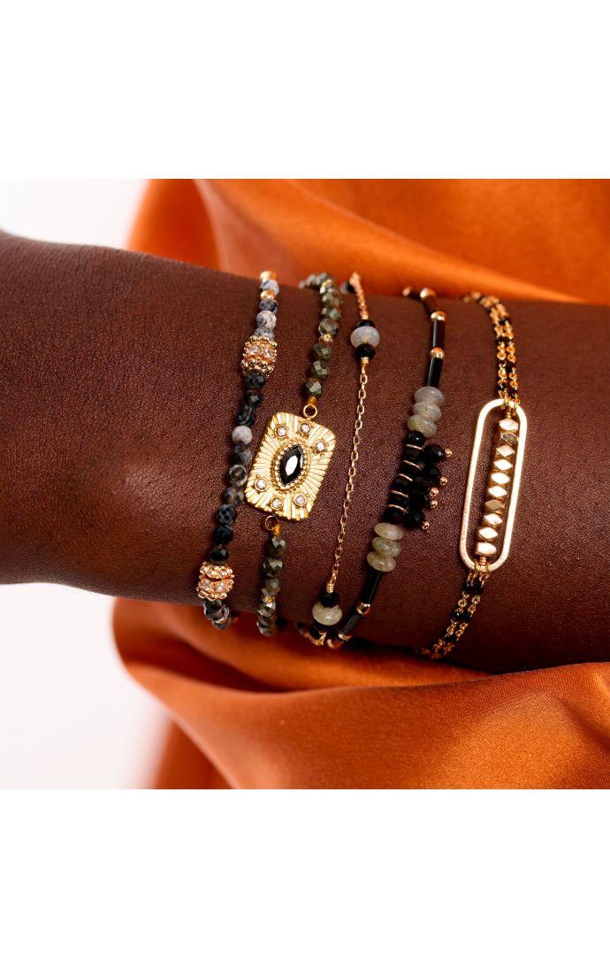 Hipanema Manchette Karmelia Noir