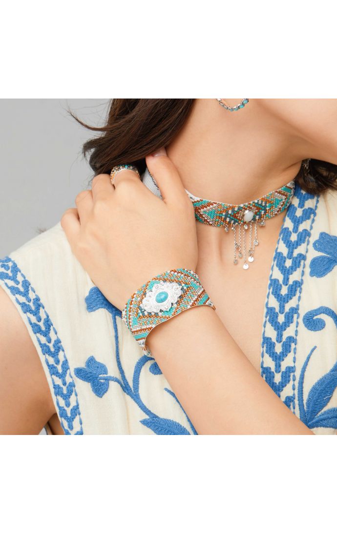 Hipanema Manchette Lauderdale Argenté