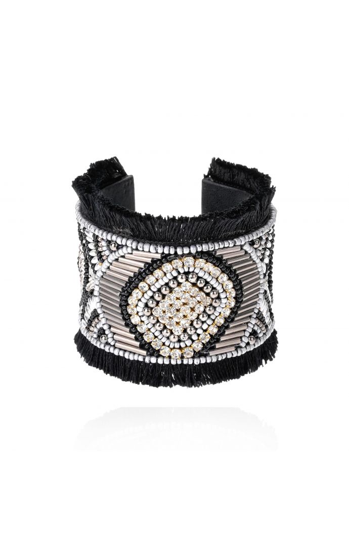 hipanema Manchette Luna Noir