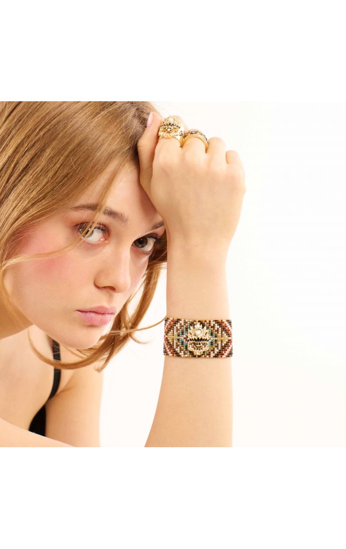 Hipanema Manchette Tomer Doré