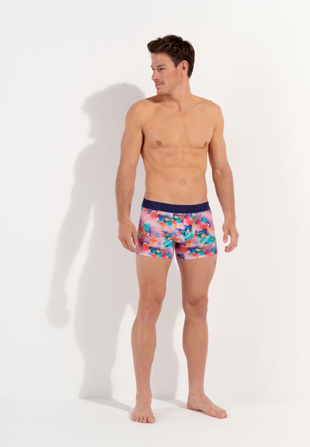 Hom Boxer AQUAFLOWERS - HOM Respirant Léger Et Résistant Boxers Homme