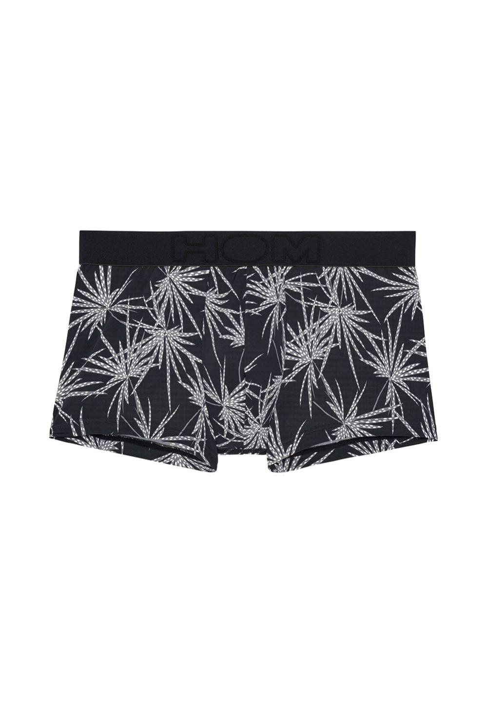 hom Boxer court en couleur imprimé noir de la collection Mode HOM hom Boxer court en couleur imprimé noir de la collection Mode HOM