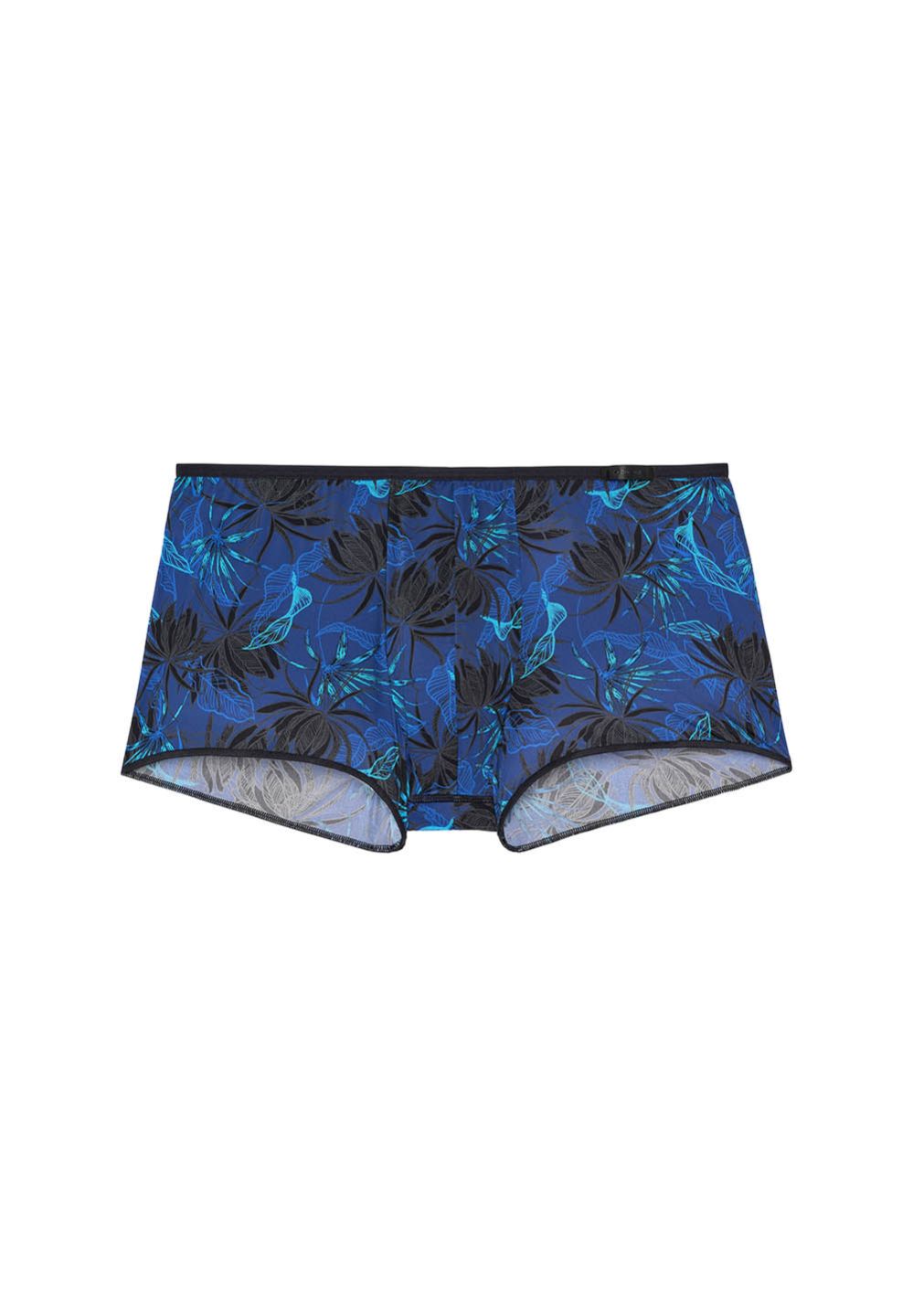 hom Boxer court en couleur imprimé noir de la collection Mode HOM hom Boxer court en couleur imprimé noir de la collection Mode HOM