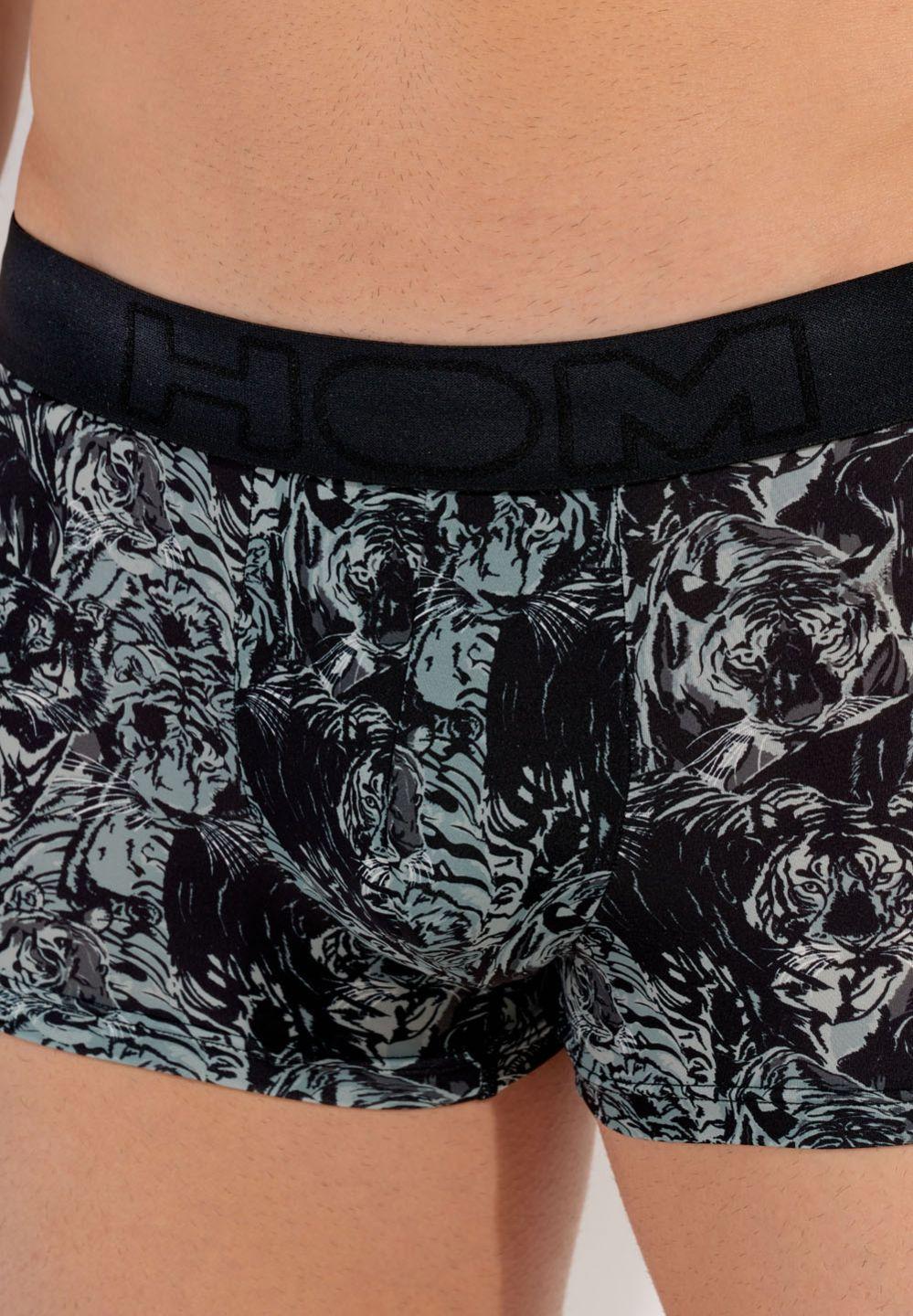 Hom Boxer Court TIGERS - HOM Respirant Léger Et Résistant Boxers Homme