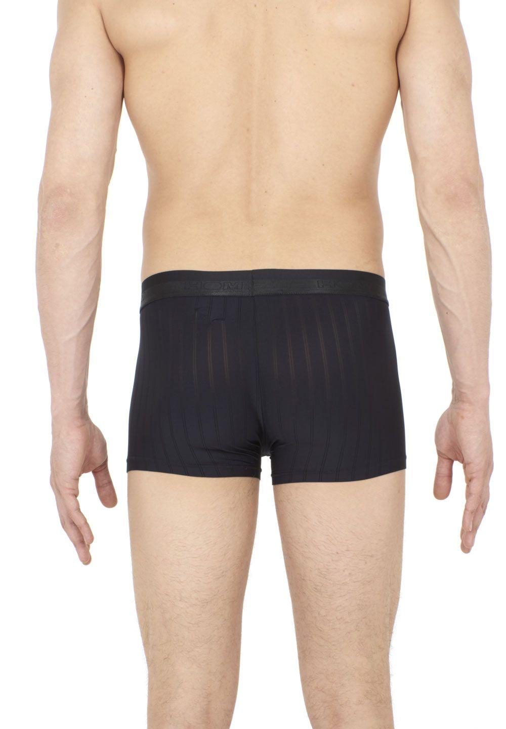 Hom Boxer En Couleur Black De La HOM Collection Chic