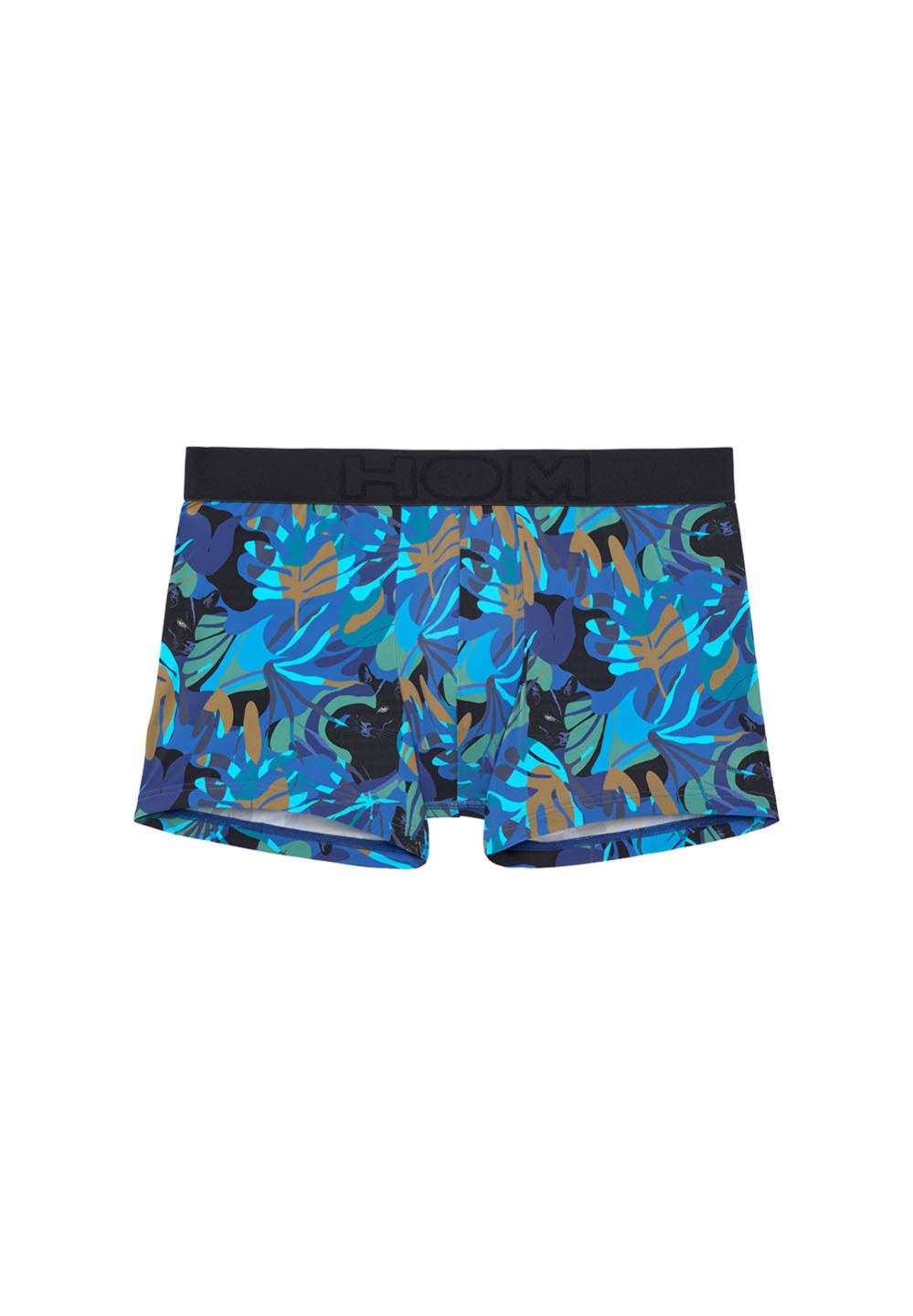 hom Boxer en couleur imprimé noir de la collection Mode HOM hom Boxer en couleur imprimé noir de la collection Mode HOM