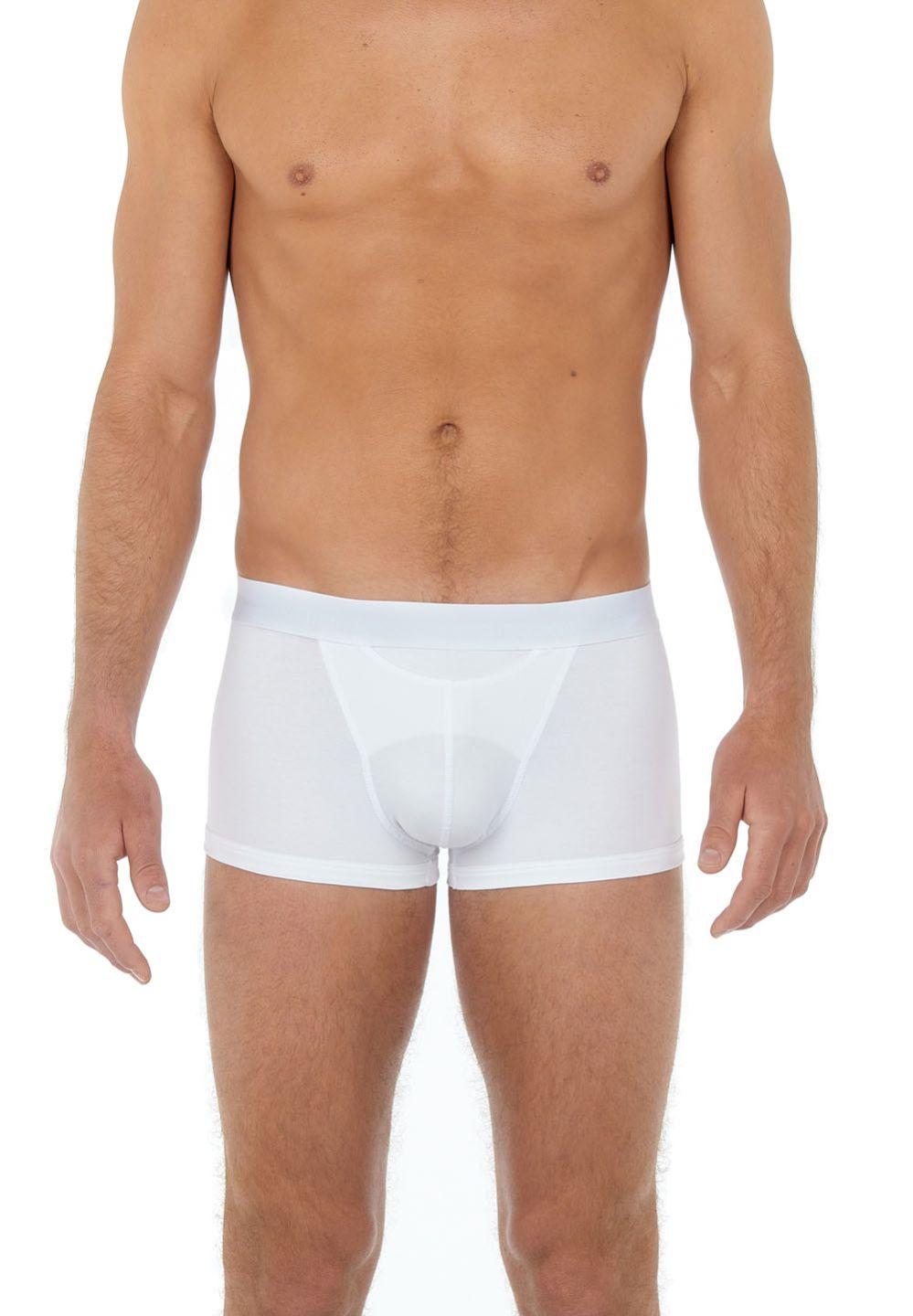Hom Boxer En Couleur White De La HOM Collection HO1