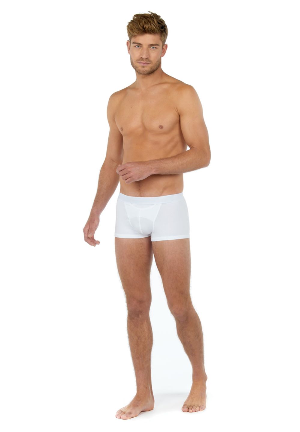Hom Boxer En Couleur White De La HOM Collection HO1