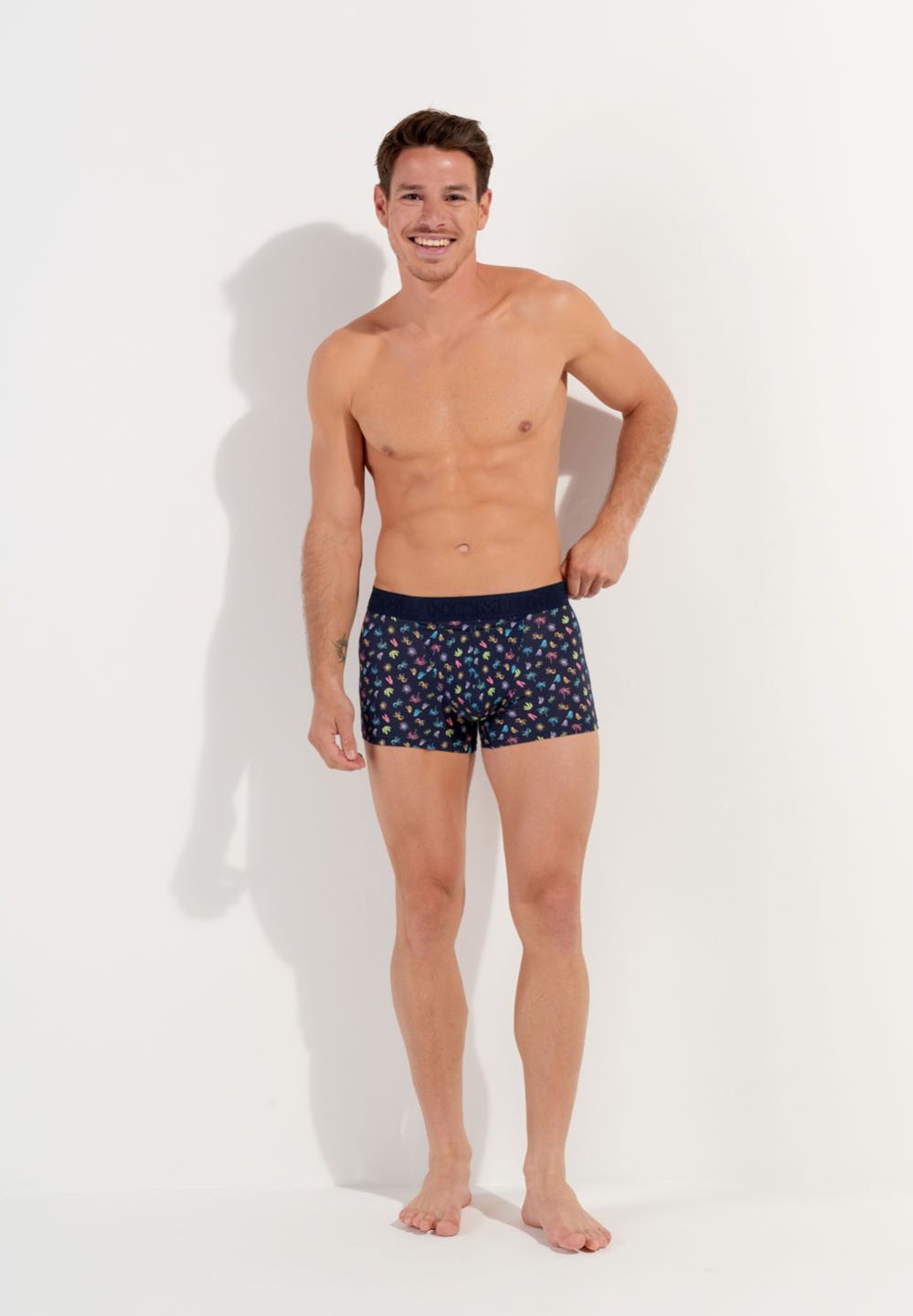 Hom Boxer HO1 CALIFORNIA - HOM Confort Et Douceur Du Coton Boxers Homme