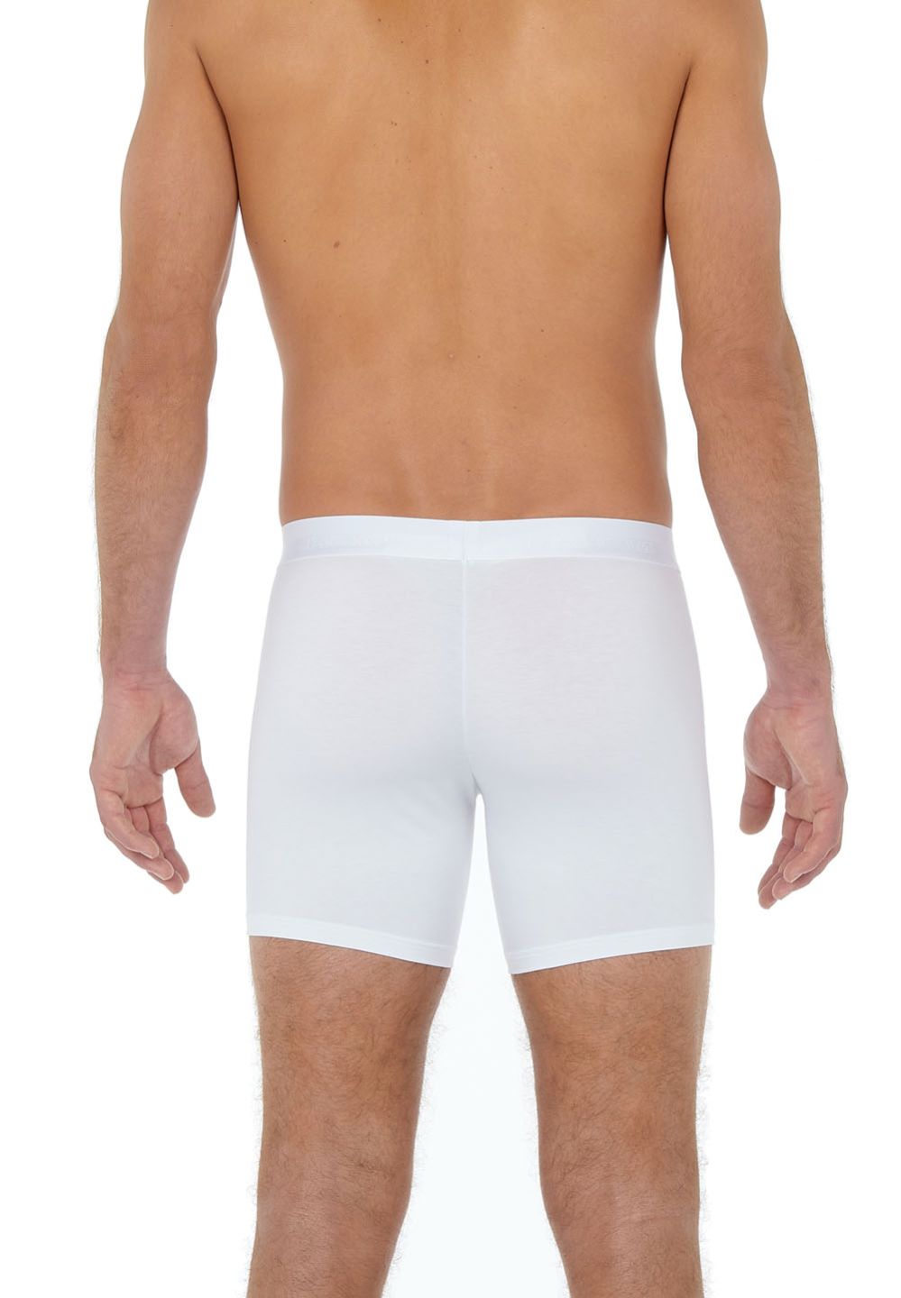 Hom Boxer Long En Couleur White De La HOM Collection HO1